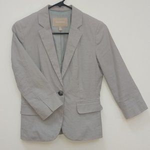 Banana Republic Grey Blazer/Suit Jacket